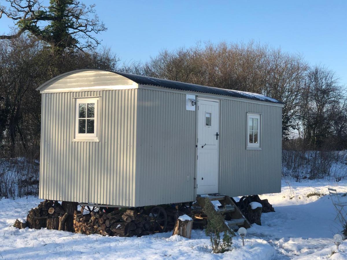 Romantic Secluded Shepherd Hut Hares Rest Southwick  外观 照片